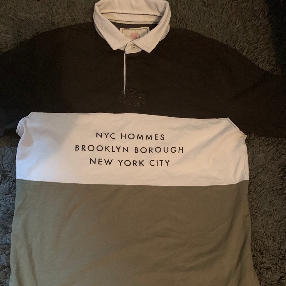 Polo shirt and I don’t mean Ralph Lauren